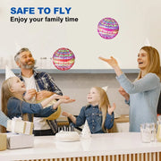 Flying Orb Ball Boomerang LED Light Drone – Fidget Spinner Ball indoor Outdoor Toys for Kids Birthday Gift