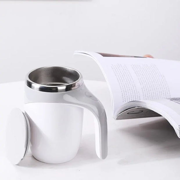Automatic Stirring Cup - Rechargeable Portable Stainless Steel Coffee Mug